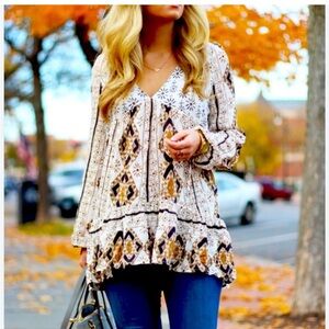Free People Down By The Bag Tunic Top